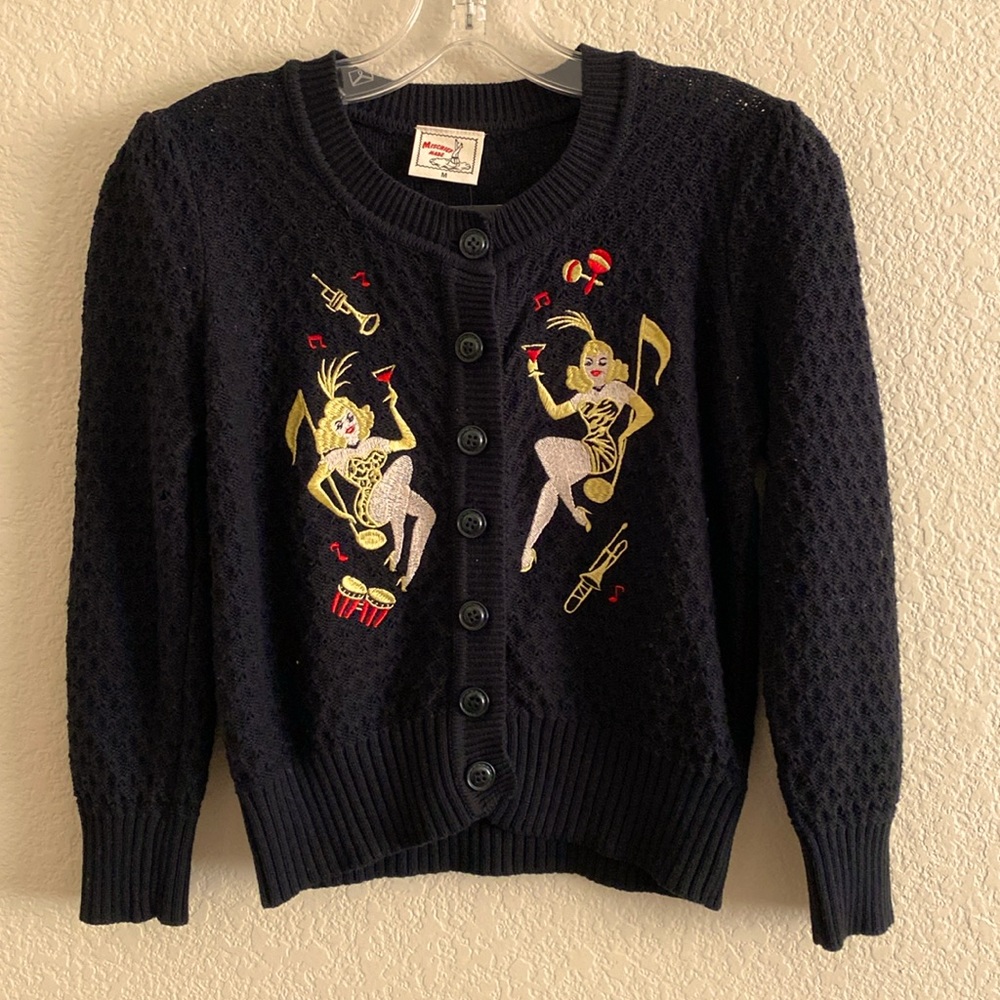 Embroidered Cardigan